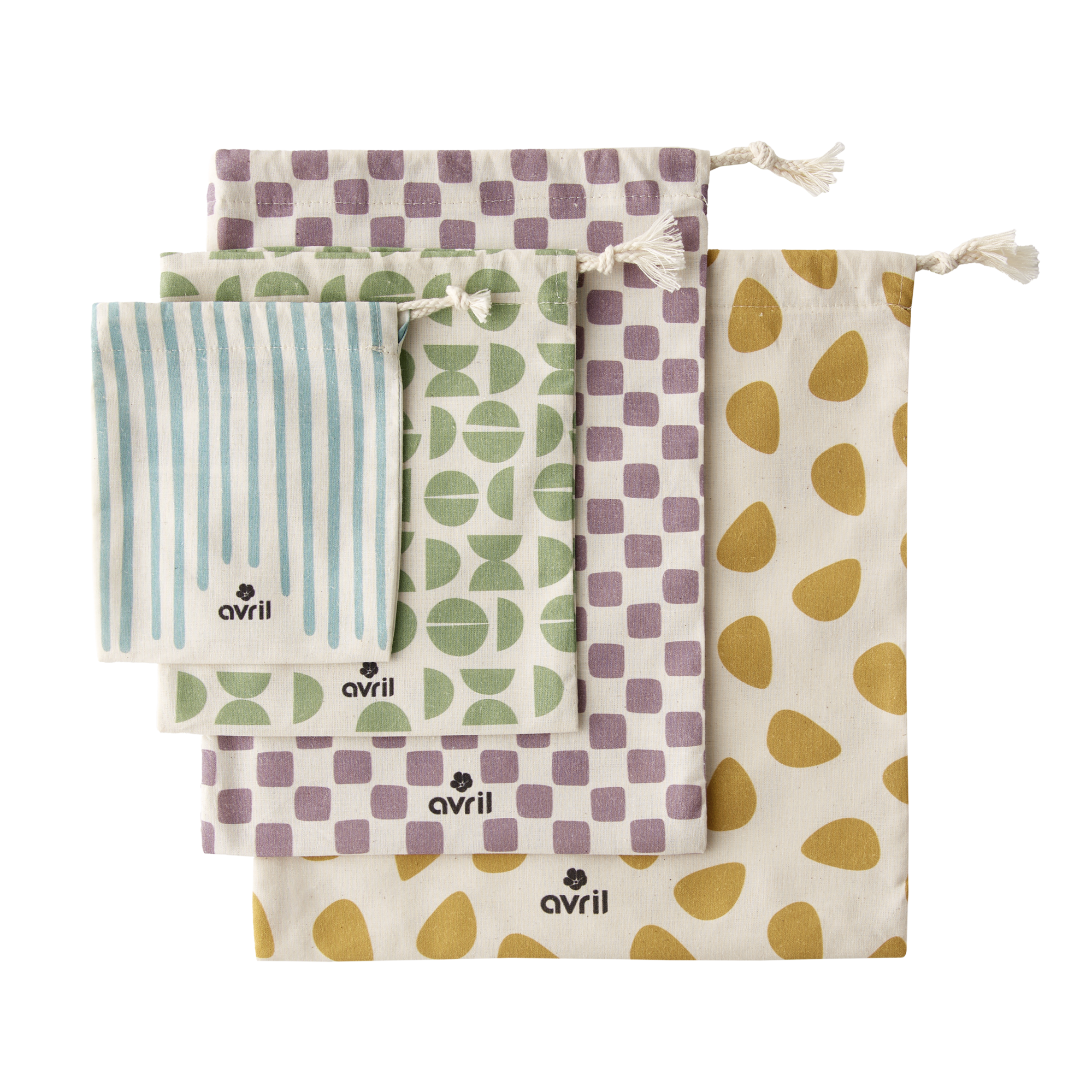 Organic cotton Pochon Feuillage Small model
