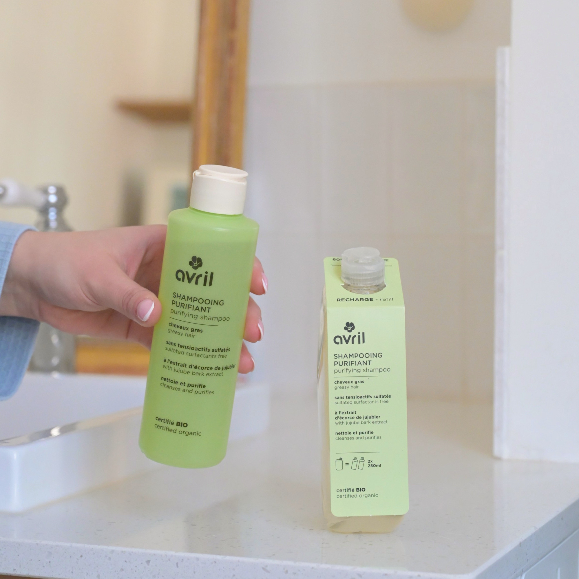 Recharge shampooing purifiant - cheveux gras