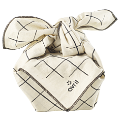 Furoshiki Carreaux 52 x 52 cm Coton bio