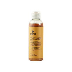 Multi-purpose glitter oil