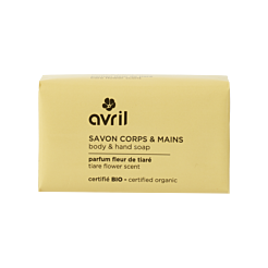 Savon corps et mains Fleur de tiaré