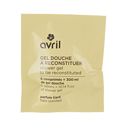 Gel douche à reconstituer parfum Tiaré 