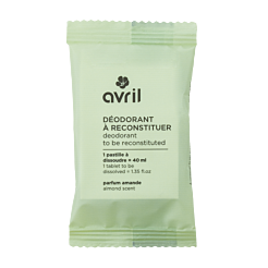 Almond-scented deodorant to reconstitute