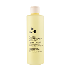 Flacon rechargeable pour gel lavant mains