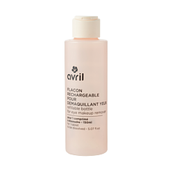 Flacon rechargeable pour démaquillant yeux