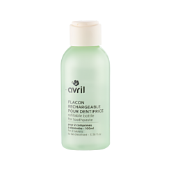 Flacon rechargeable pour dentifrice