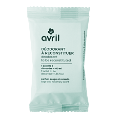 Refillable deodorant with sage & rosemary fragrance