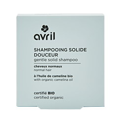 Shampooing solide douceur cheveux normaux