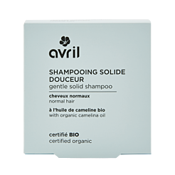 Gentle solid shampoo for normal hair