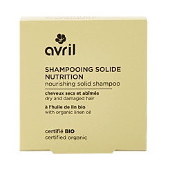 Shampooing solide nutrition cheveux secs & abîmés