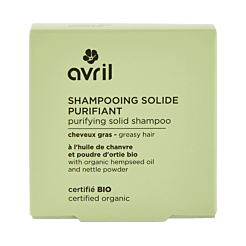Shampooing solide purifiant cheveux gras