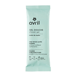 Powdered shower gel to be reconstituted, Rosée du matin fragrance