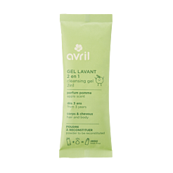 Gel lavant 2 en 1 en poudre à reconstituer parfum Pomme verte