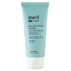 Facial cleansing gel for men