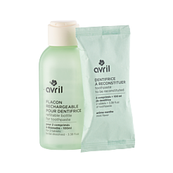 Kit dentifrice en pastilles + flacon