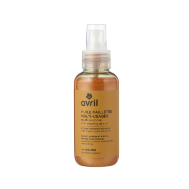 Multi-purpose glitter oil
