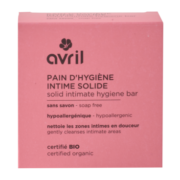 Pain d'hygiène intime solide