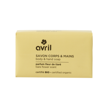 Savon corps et mains Fleur de tiaré
