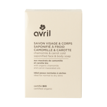 Savon à froid visage & corps Camomille & carotte