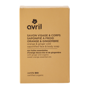 Orange & ginger cold process face & body soap