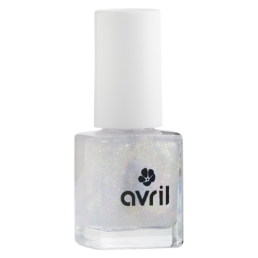 Top coat de purpurina dorada
