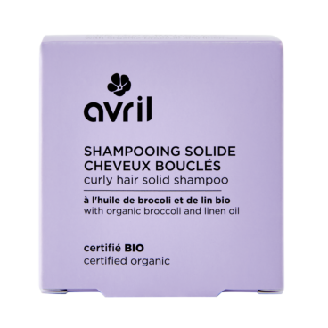 Shampooing solide cheveux bouclés
