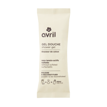 Powder shower gel to be reconstituted, Douceur de coton fragrance
