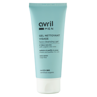 Facial cleansing gel for men