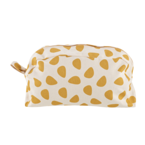 Organic cotton pencil case Yellow Large