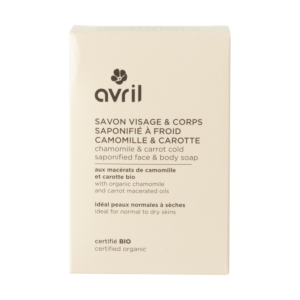 Chamomile & carrot cold process face & body soap