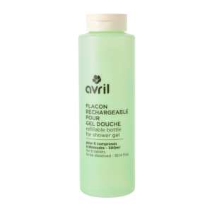 Flacon rechargeable pour gel douche