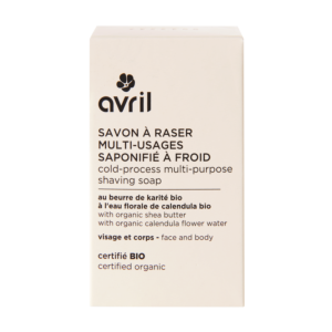 Savon à raser multi-usages saponifié à froid
