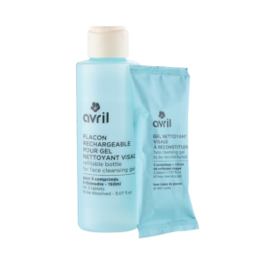 Facial cleansing gel + bottle kit