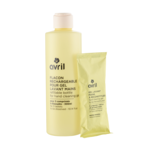 Kit gel lavant mains en pastilles Verveine + flacon