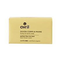 Savon corps et mains Fleur de tiaré Savon corps et mains Fleur de tiaré