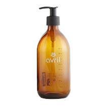 Flacon rechargeable en verre ambré Flacon rechargeable en verre ambré