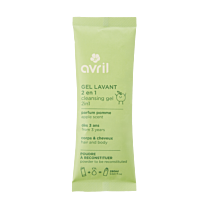 Gel lavant 2 en 1 en poudre à reconstituer parfum Pomme verte