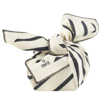 Furoshiki Zebra 52 x 52 cm Organic cotton