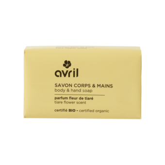 Savon corps et mains Fleur de tiaré