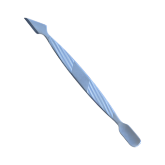 Stainless steel cuticle pusher