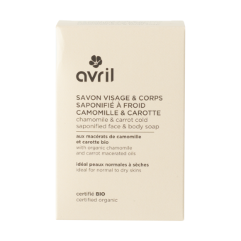Chamomile & carrot cold process face & body soap