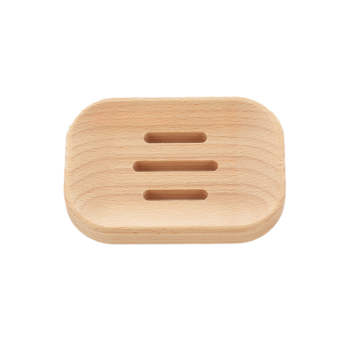 Porte-savon en bois de hêtre
