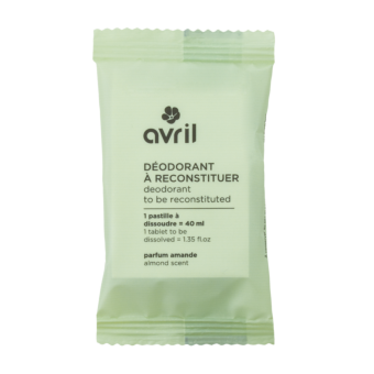Almond-scented deodorant to reconstitute