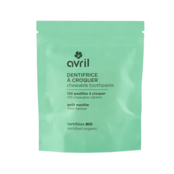 Dentifrice à croquer - sachet de 120 pastilles