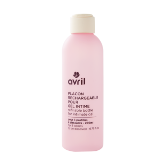 Refillable bottle for intimate gel