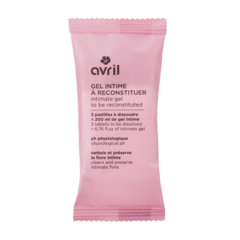 Intimate gel to be reconstituted