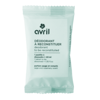 Refillable deodorant with sage & rosemary fragrance