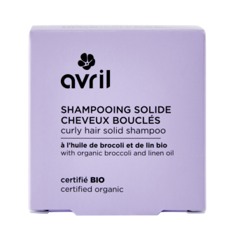 Shampooing solide cheveux bouclés