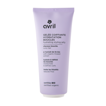 Gelée coiffante hydratation boucles