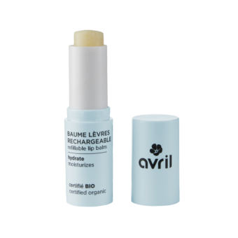 Refillable lip balm